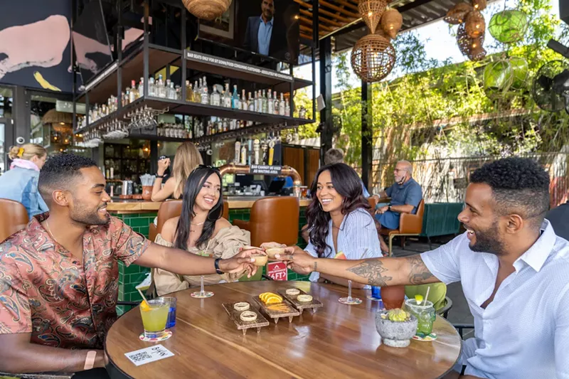 Image: Bakan offers mezcal flights at its Wynwood bar and restaurant.