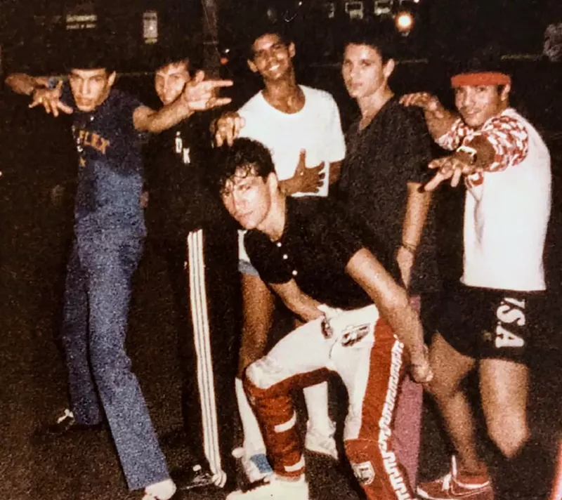 Image: TDK Crew, one of the first breaking crews in Miami, was founded by Speedy Legs (front).