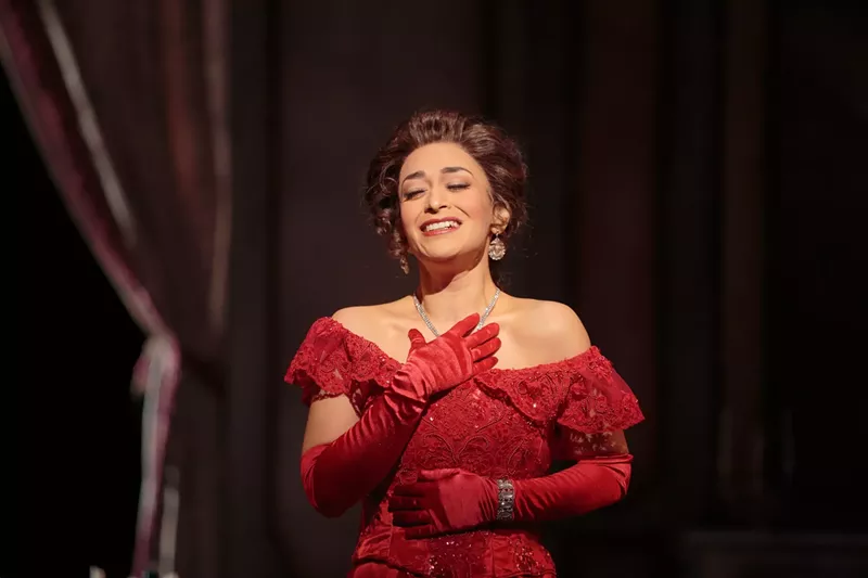 Image: Cecilia Violetta López as Violetta in La Traviata at Opera Colorado in 2018. She'll sing the role in Florida Grand Opera’s production opening on Saturday, November 11, at the Adrienne Arsht Center for the Performing Arts.