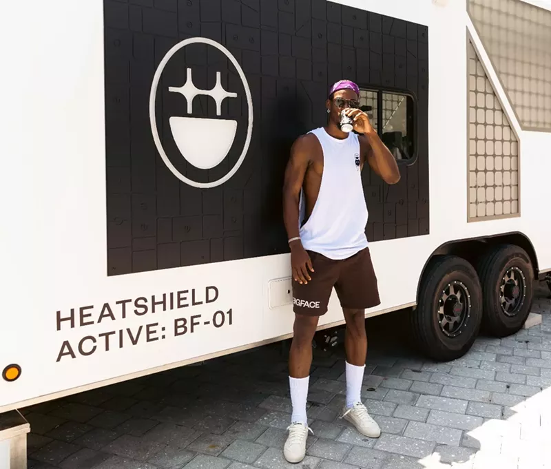 Image: Jimmy Butler's Bigface Coffee will pop up in downtown Miami prior to Game 3 of the 2023 NBA Finals at the Kaseya Center.