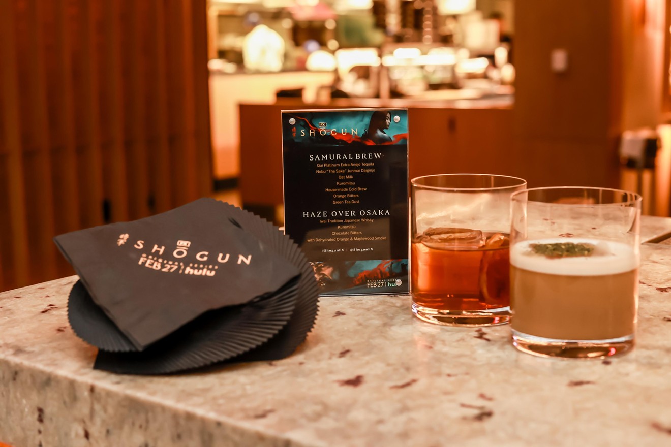 Nobu in Miami Beach will serve two cocktails crafted for the debut of FX's Shōgun.