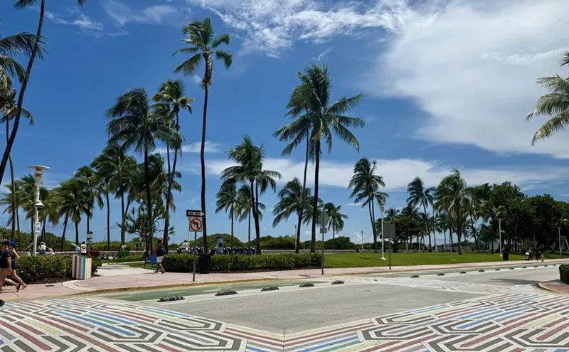 Image: Gayest Florida Pride Crosswalks Unbothered By DeSantis' War on Rainbows
