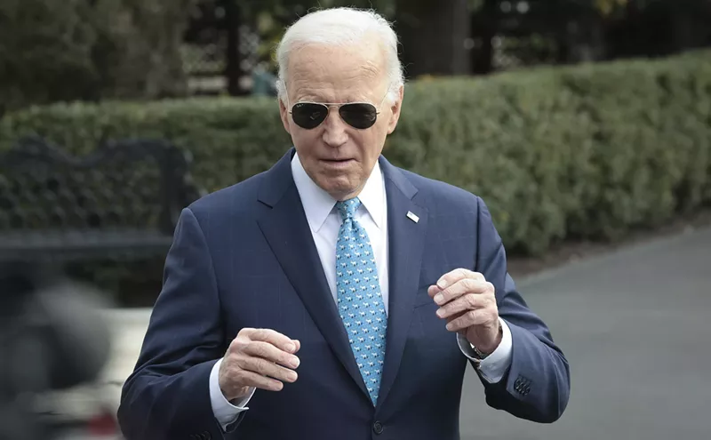 Image: Gaza War Protesters Dog Biden During Florida Fundraising Swing