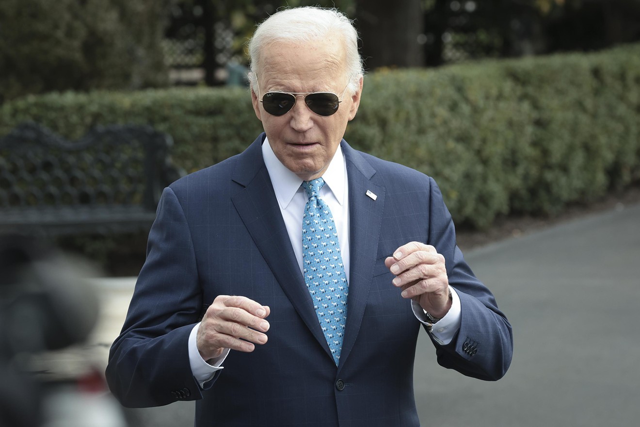 President Joseph R. Biden departs the White House on a fundraising trip to South Florida on January 30, 2024.