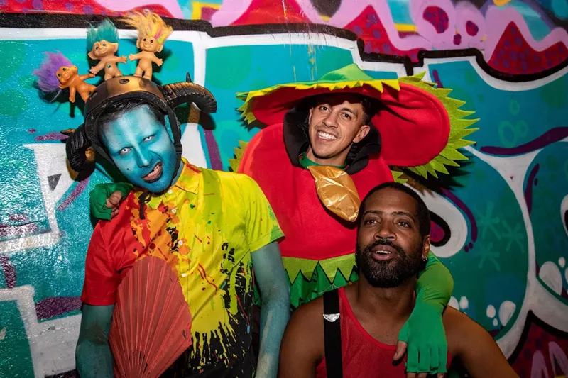 Image: Gender Blender's organizers Sleep, Karloz Torres, and Ian Terrell Brown