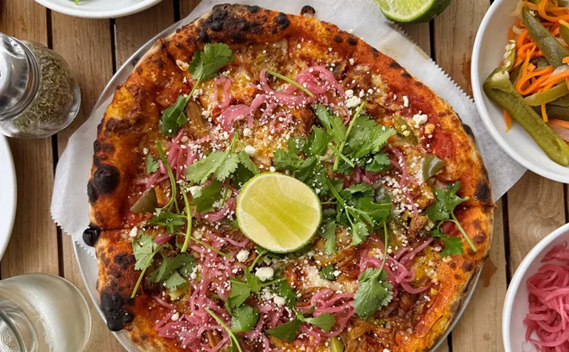 Image: Harry’s Pizzeria Collaborates With Naomi’s Garden and Coyo Taco