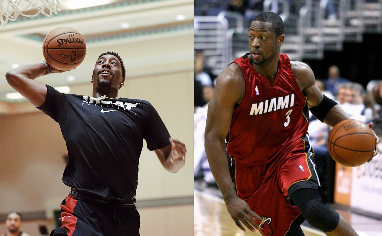 Heat Icons D-Wade, Bam Seek Designers for Miami Court Contest