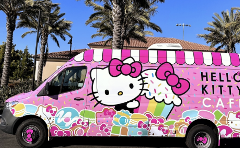 Image: Hello, Miami! Hello Kitty Cafe Truck Is Coming to Miami