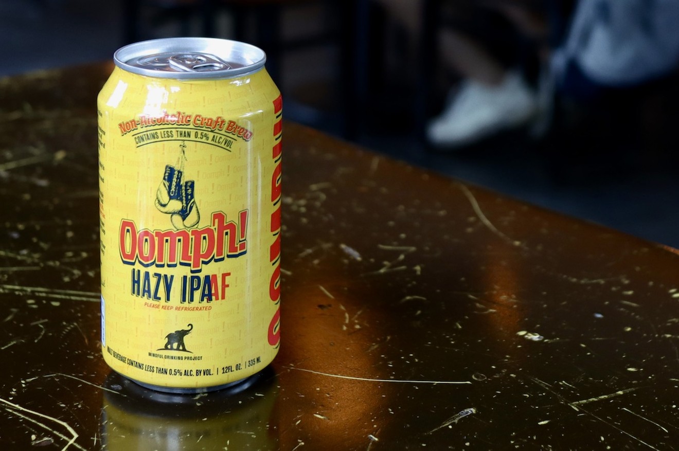 Oomph! is South Florida's first local nonalcoholic craft beer.