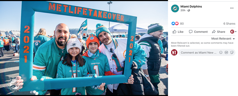 Met Life Takeover: Dolphins Fans Invade Met Life Stadium to Watch