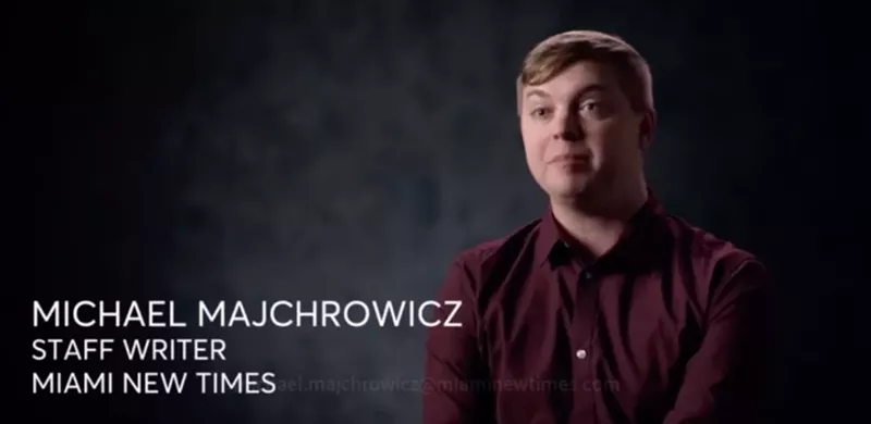 Image: Miami New Times staff writer Michael Majchrowicz was one of the first journalists to interview Randy Herman, Jr.