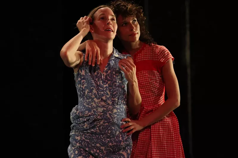 Image: Adele Myers and Diana Deaver in Is That All There Is, which will be performed at Miami Dances on Saturday, May 19.