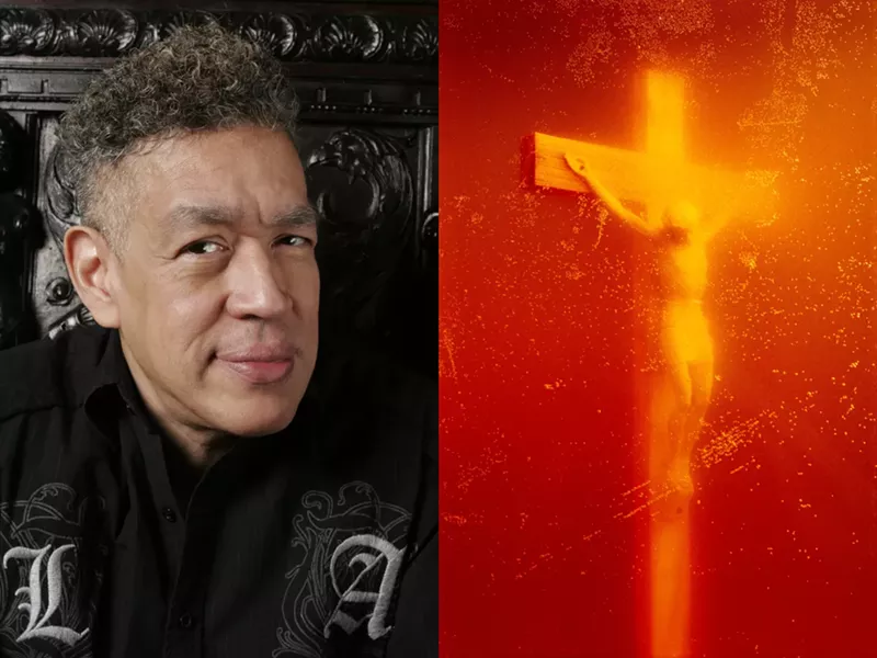 Image: Since its debut in 1987, Andres Serrano's Piss Christ has been mired in controversy.