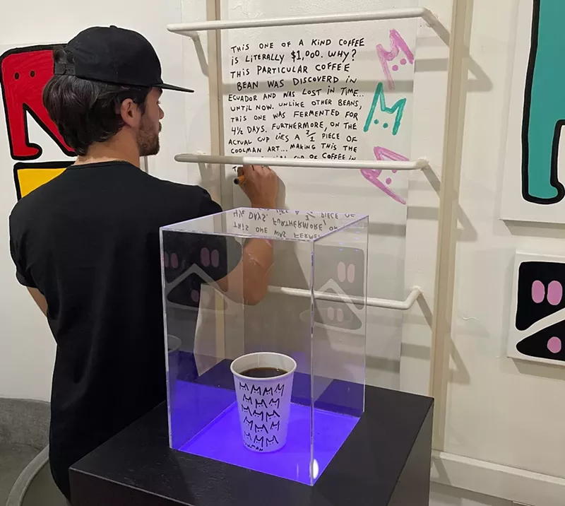 Image: Step right up and get your $1,000 cup of coffee!