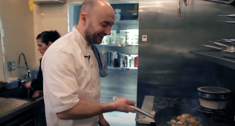 Image: A photo of chef Jacob Bickelhaupt