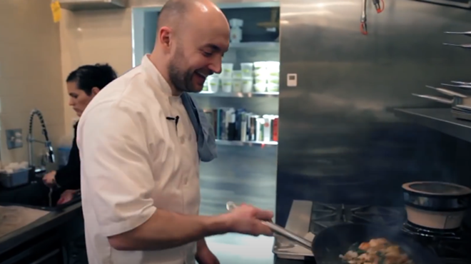 A photo of chef Jacob Bickelhaupt