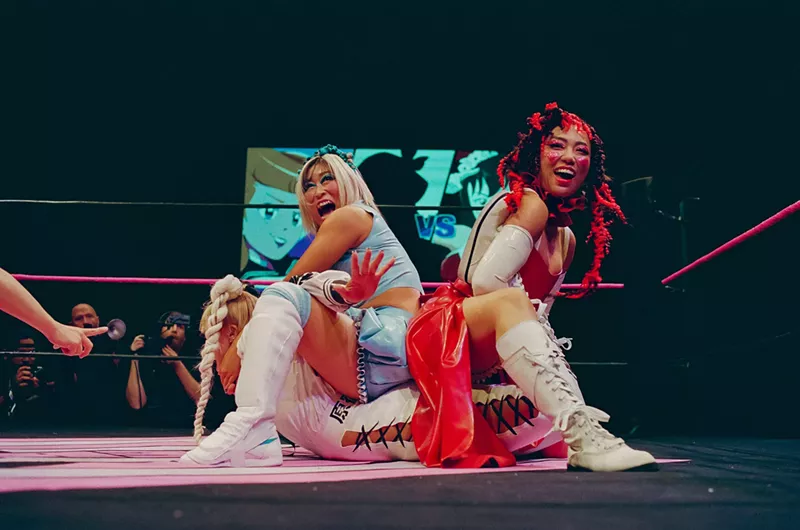 Image: Japanese women's wrestling promo Sukeban comes to Miami on Wednesday, December 6.