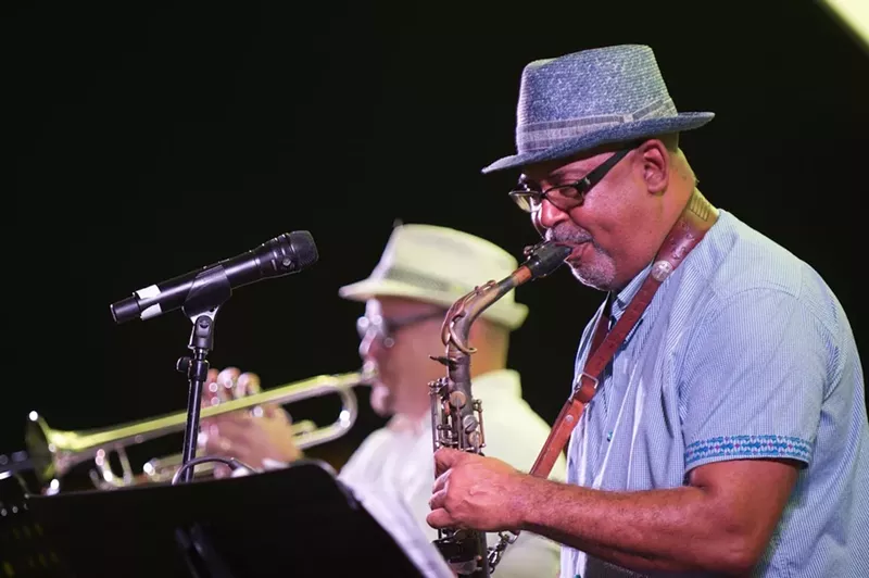 Image: The Luis Disla Latin Jazz Ensemble performed in September 2021 at Jazz at MOCA.