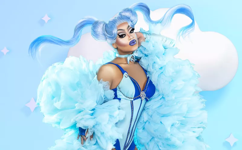Image: Drag performer Jellika Boom headlines Le Mode at MAD Arts Saturday night.
