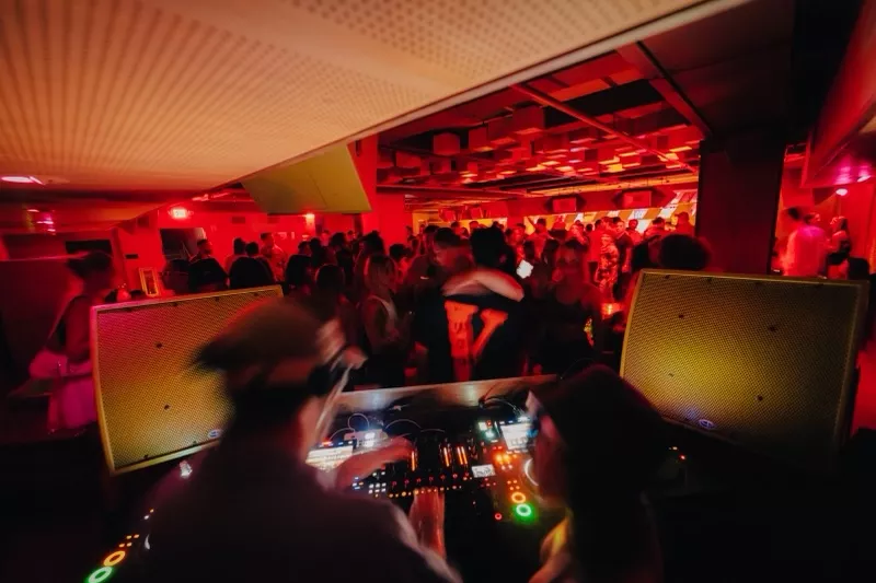 Image: Jolene Sound Room is located in a basement in downtown Miami.