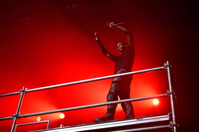 Image: Ken Carson performing on stage at the Fillmore Miami Beach
