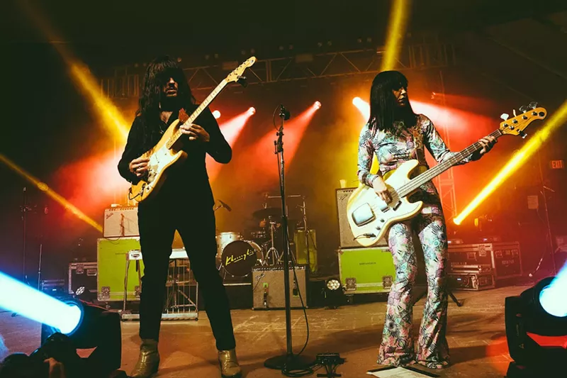 Image: Mark Speer (left) and Laura Lee of Khruangbin