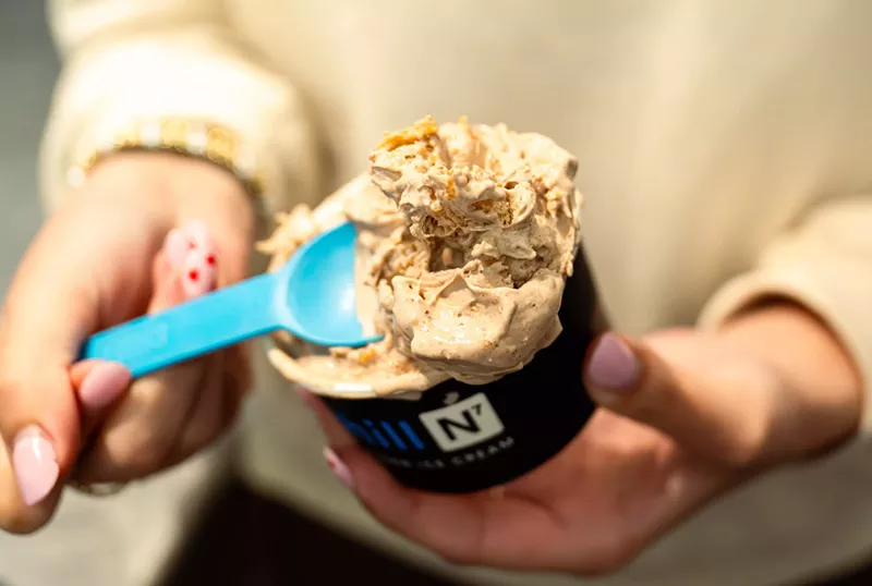 Image: Ice cream in a cup
