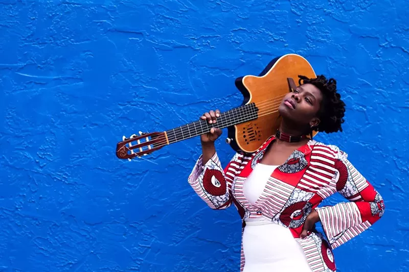 Image: Inez Barlatier, a Haitian-American musician and educator, is one of the forces behind Sharing Grandmothers.