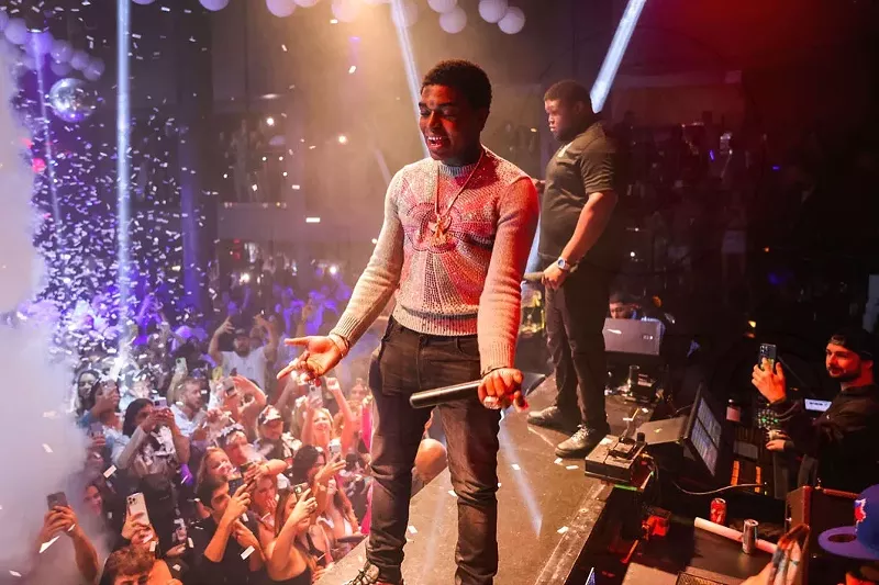 Image: Rapper Kodak Black performing