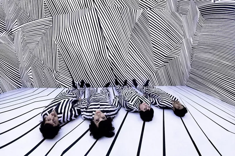 Image: the members of ladytron
