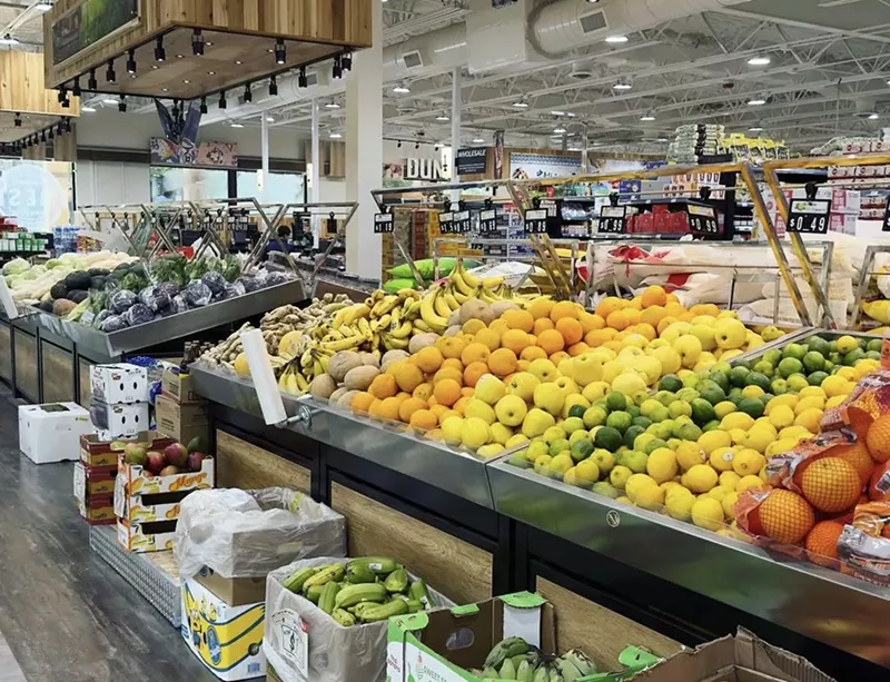 Image: a grocery store aisle