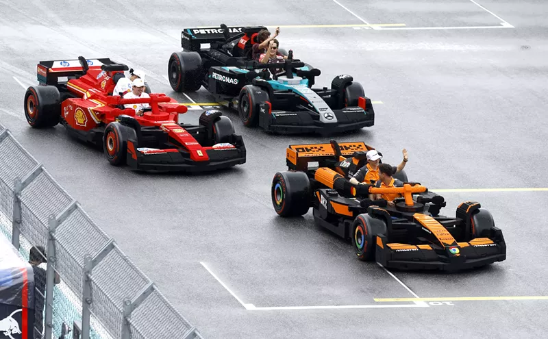 Image: Lego's Life-Size, Drivable Cars Turned Heads at the Miami Grand Prix