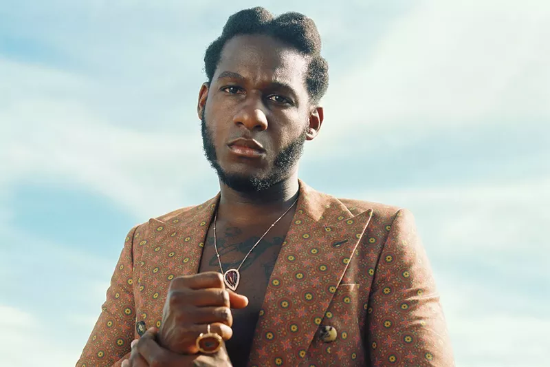 Image: Grammy Award-winning singer Leon Bridges performs at Hard Rock Live on August 24.