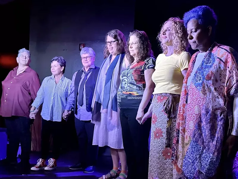 Image: The Lesbian Thespians put on performances at ArtServe in Fort Lauderdale.