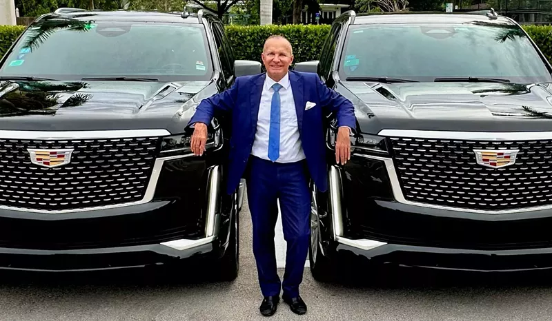 Image: Superior Miami limousine service owner Robert Posch alleges Jordan Belfort owes him $24,000.