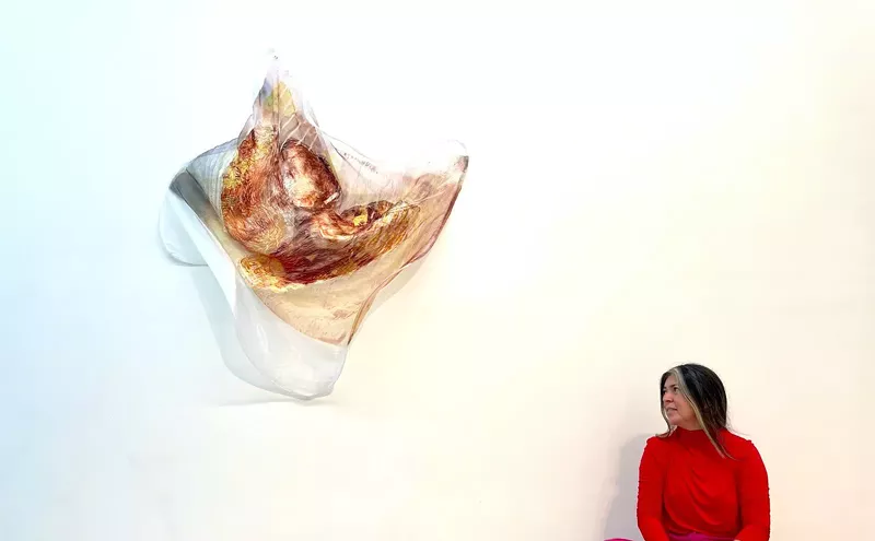 Image: Lisu Vega's Textile Installations Explore How We Make Memories — And How They Fade
