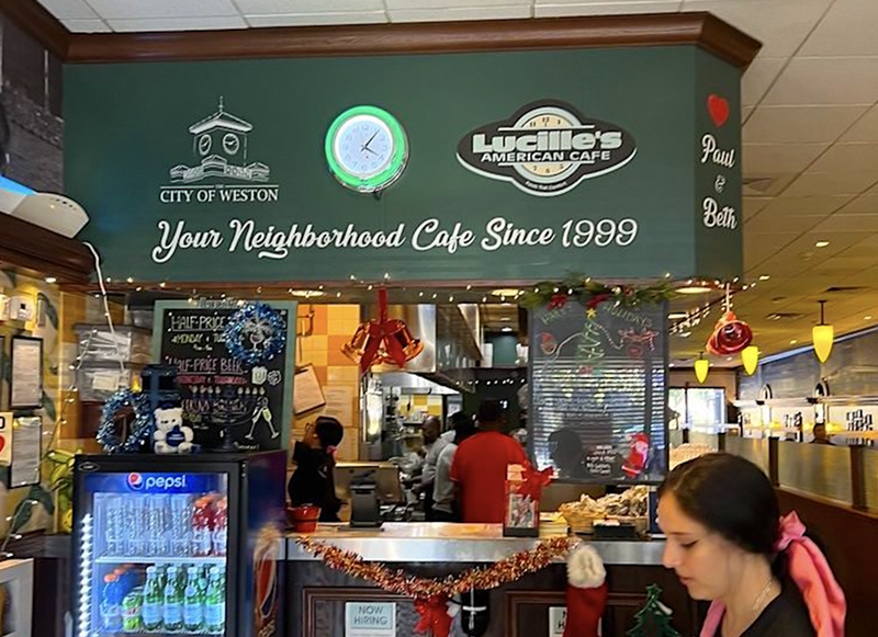 Image: Beloved Weston restaurant Lucille's American Cafe will close on Sunday, August 31, after 26 years of delicious BLTs and patty melts due to a rent dispute.