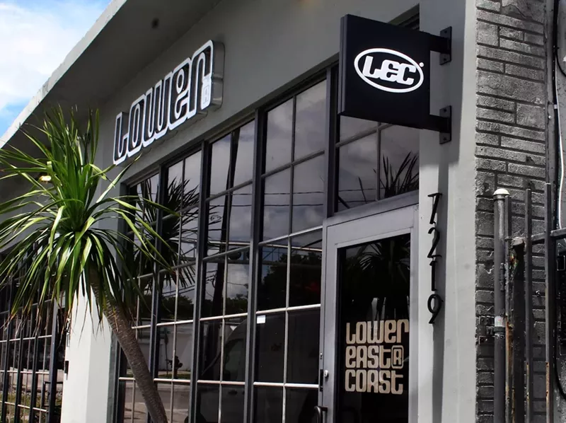 Image: The exterior of Lower East Coast's new Little River store.