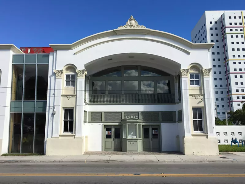 Image: Lyric Theater in Miami's Overtown neighborhood