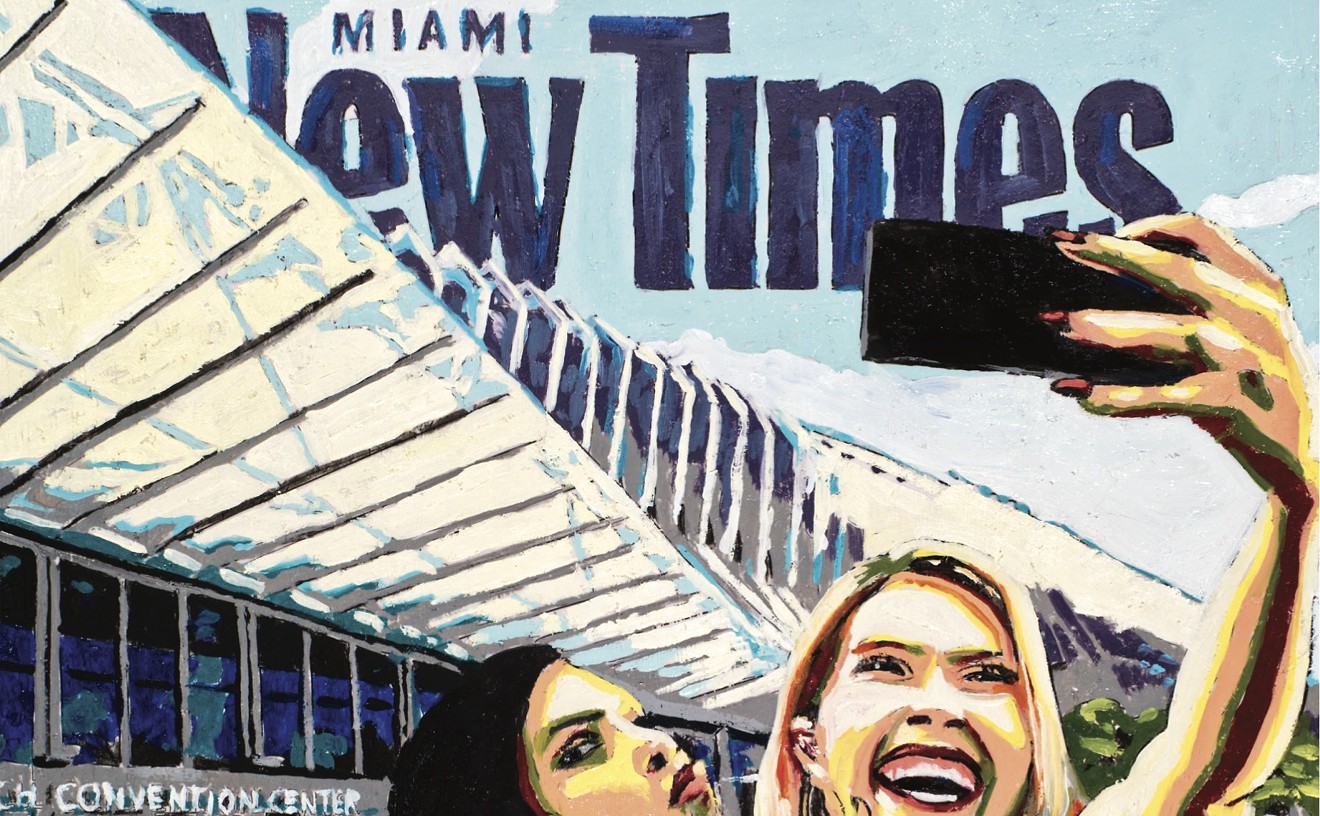 Color and Share Your Own Miami New Times Paint-by-Numbers Art Basel Selfie!