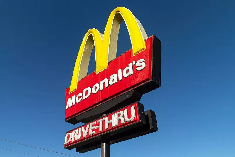 Image: Keep your hands to yourself in the drive-thru lane.