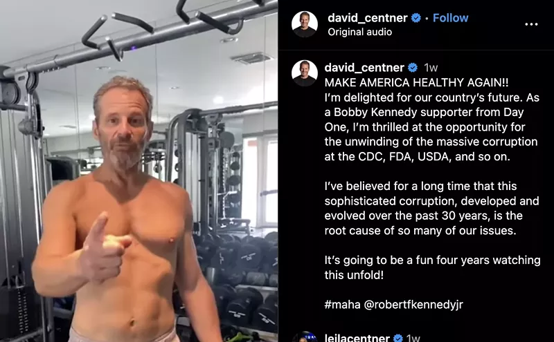 Image: Miami Anti-Vax Power Couple Cheers RFK Jr.'s Nomination for HHS Secretary