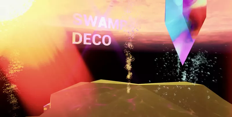 Image: Swamp Deco by Monica Lopez De Victoria, who is among the 13 artists and projects to receive Wavemaker Grants.