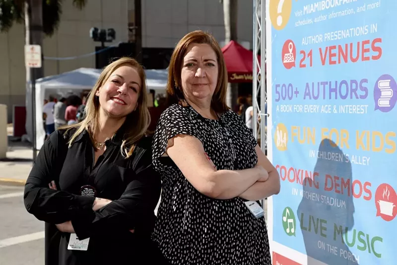 Image: Lissette Mendez (left) and Delia Lopez