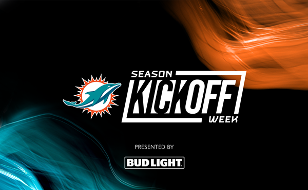 Miami Dolphins Kickoff Celebration at Guitar Hotel Pool