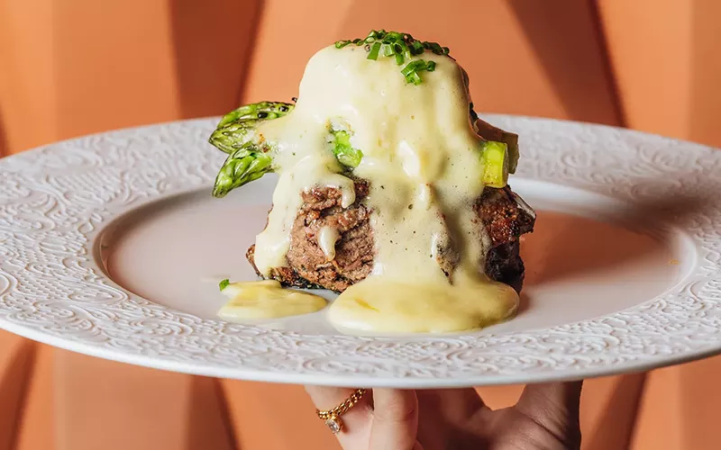 Image: The Filet Oscar is one of the new dishes from The Key Club.