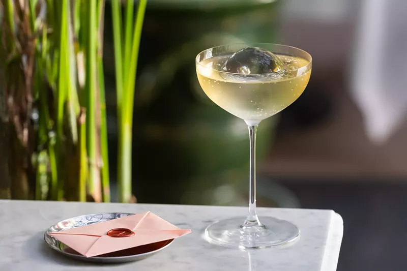 Image: LPM in Brickell features special "Recipes for Our Friends" drinks.