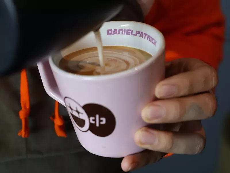 Image: This pop-up will have coffee and exclusive sportswear this weekend.