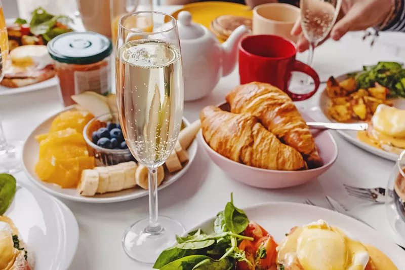 Image: Bottomless mimosas and prime seating at Magic Mike Live brunch