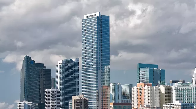 A slice of Miami's iconic skyline.